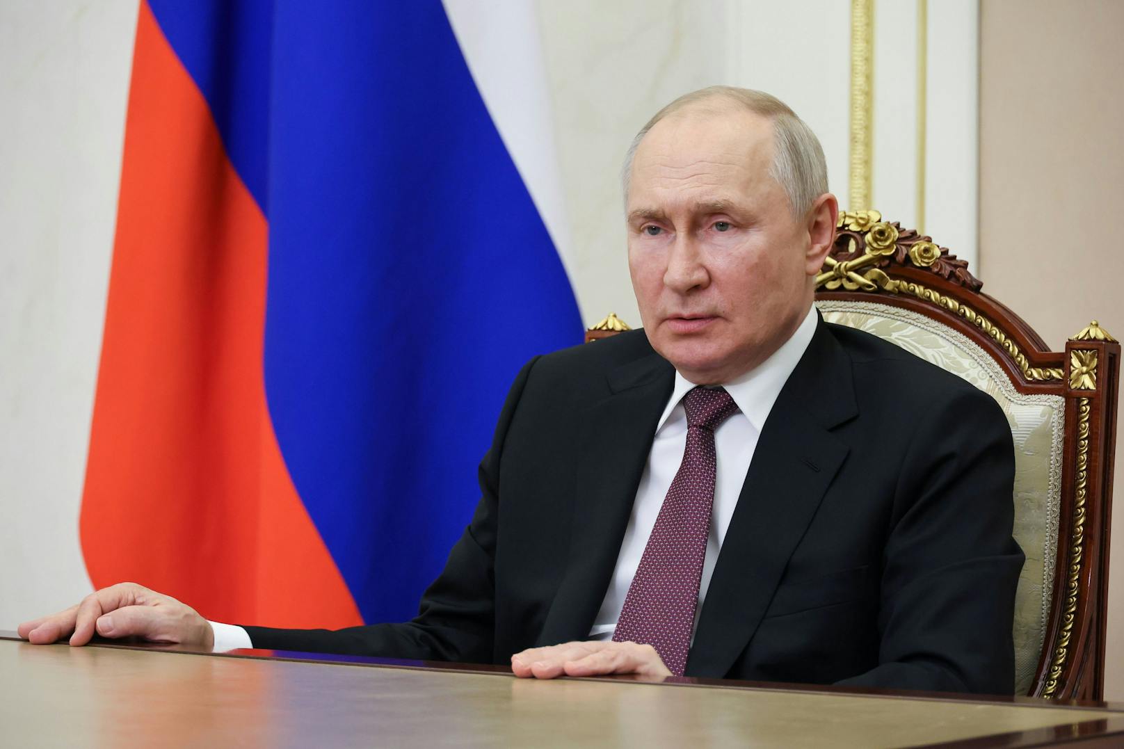 Nach wie vor bezieht Österreich mehrheitlich Gas aus Russland. Wladimir Putins Gazprom ist Vertragspartnerin der OMV.