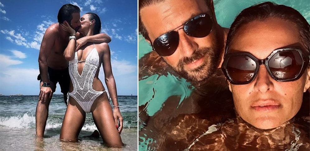 Georg Dornauer und Alessia Ambrosi im Urlaub