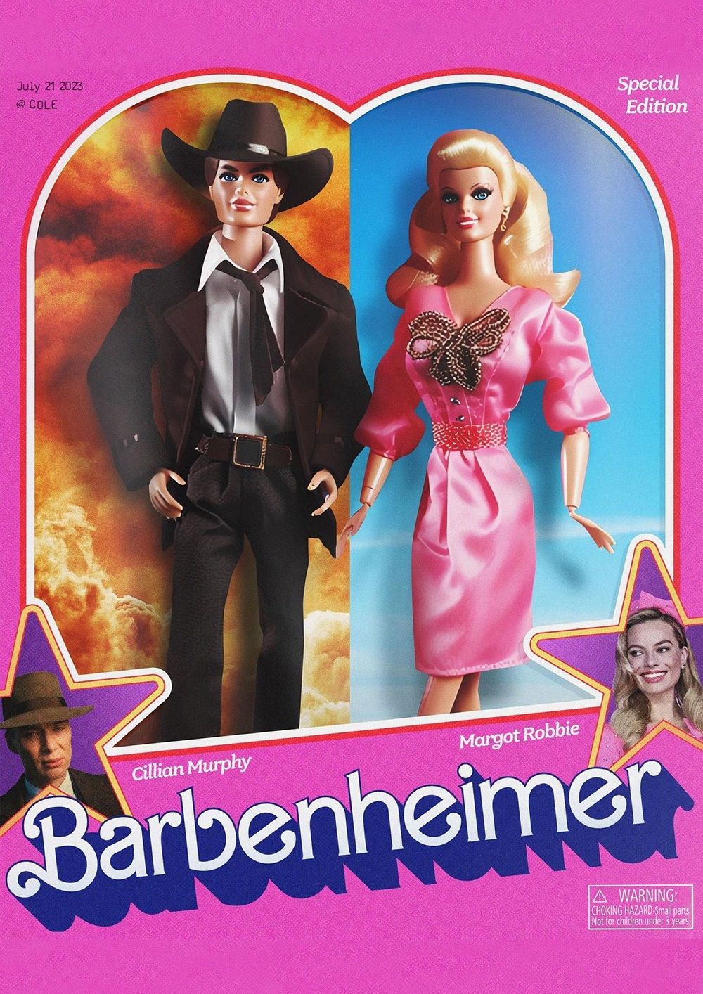 So wurden unzählige, zum Teil auch sehr Motive entwickelt, die die beiden Filme verbinden. 