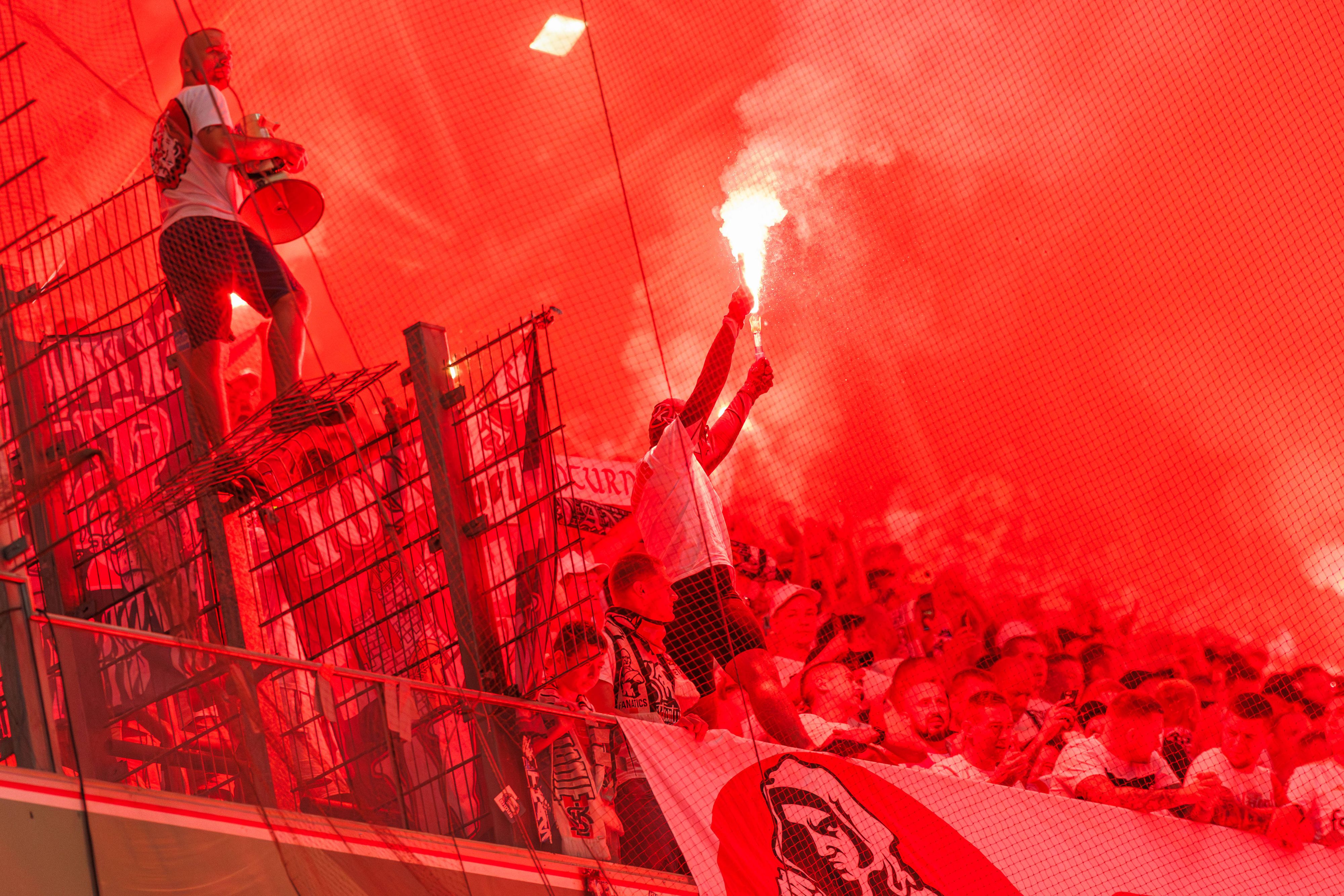 Fans von Legia Warschau