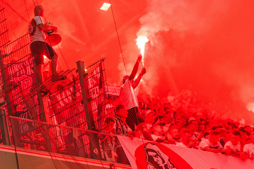Fans von Legia Warschau