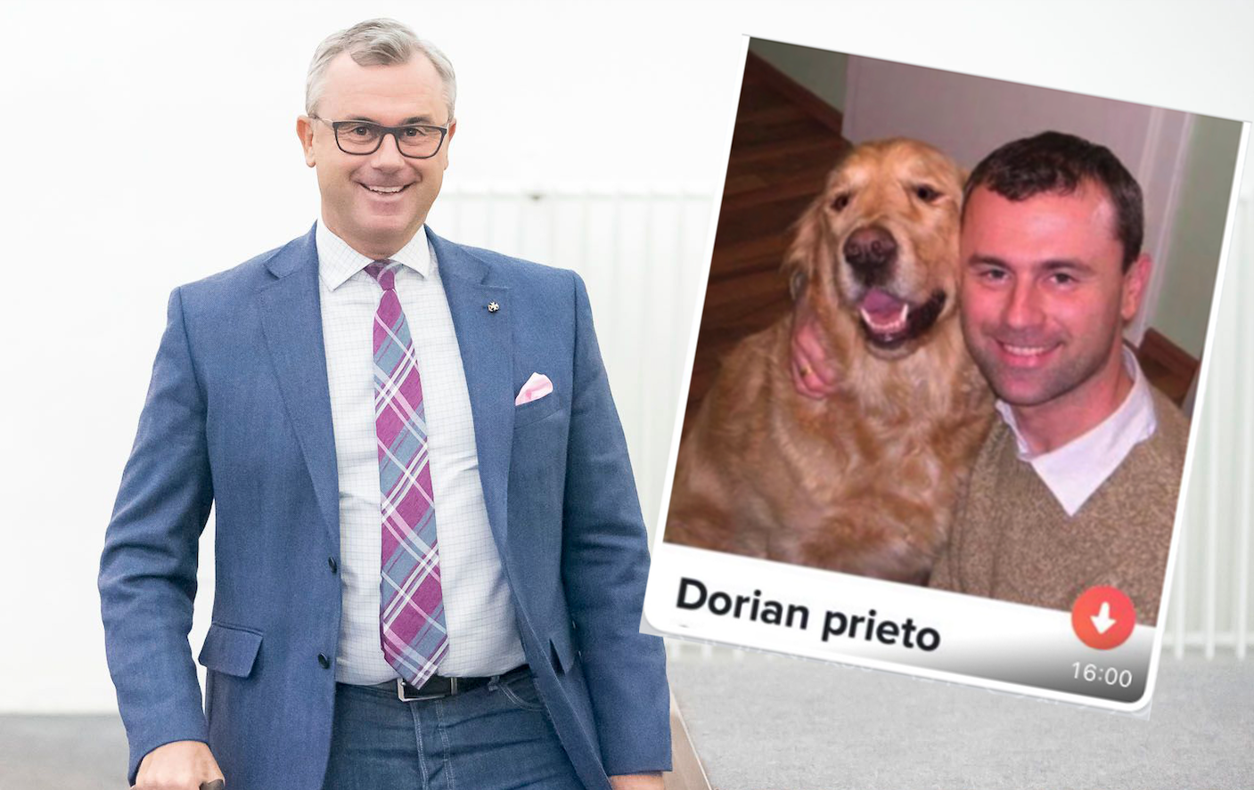 Norbert Hofer wurde Opfer von Tinder-Schwindler