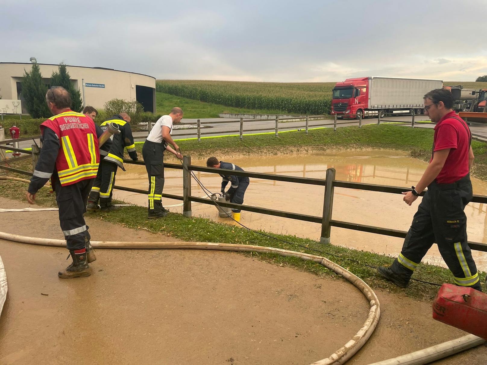 Unwetter fegte über den Bezirk Tulln: Einsätze in Sieghartskirchen