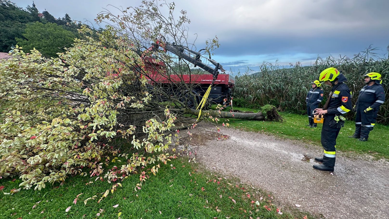 Unwetter in Sitzenberg