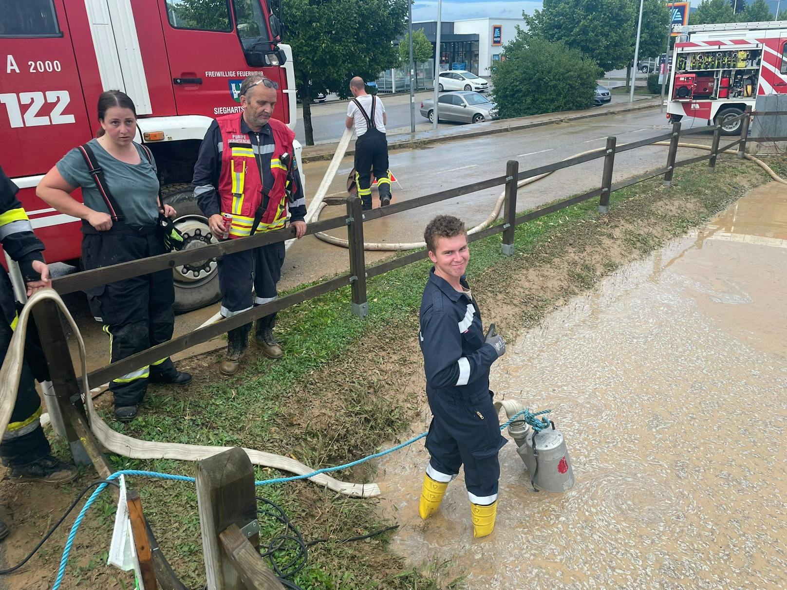 Unwetter fegte über den Bezirk Tulln: Einsätze in Sieghartskirchen