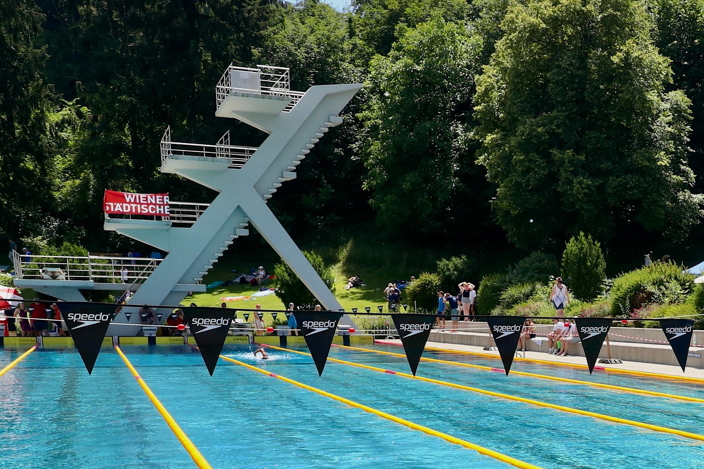 Freibad Steyr 10-Meter-Turm