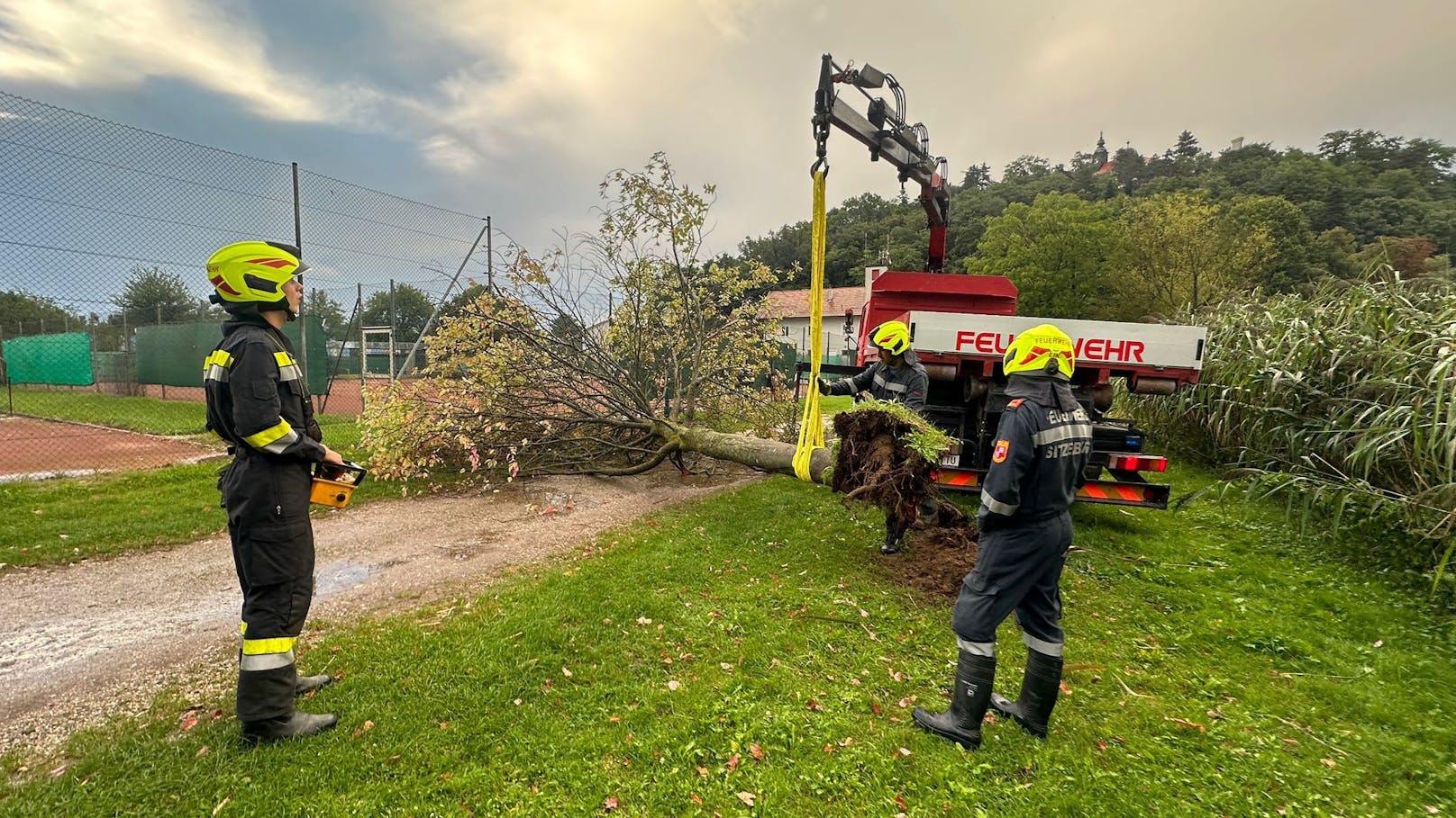 Unwetter in Sitzenberg