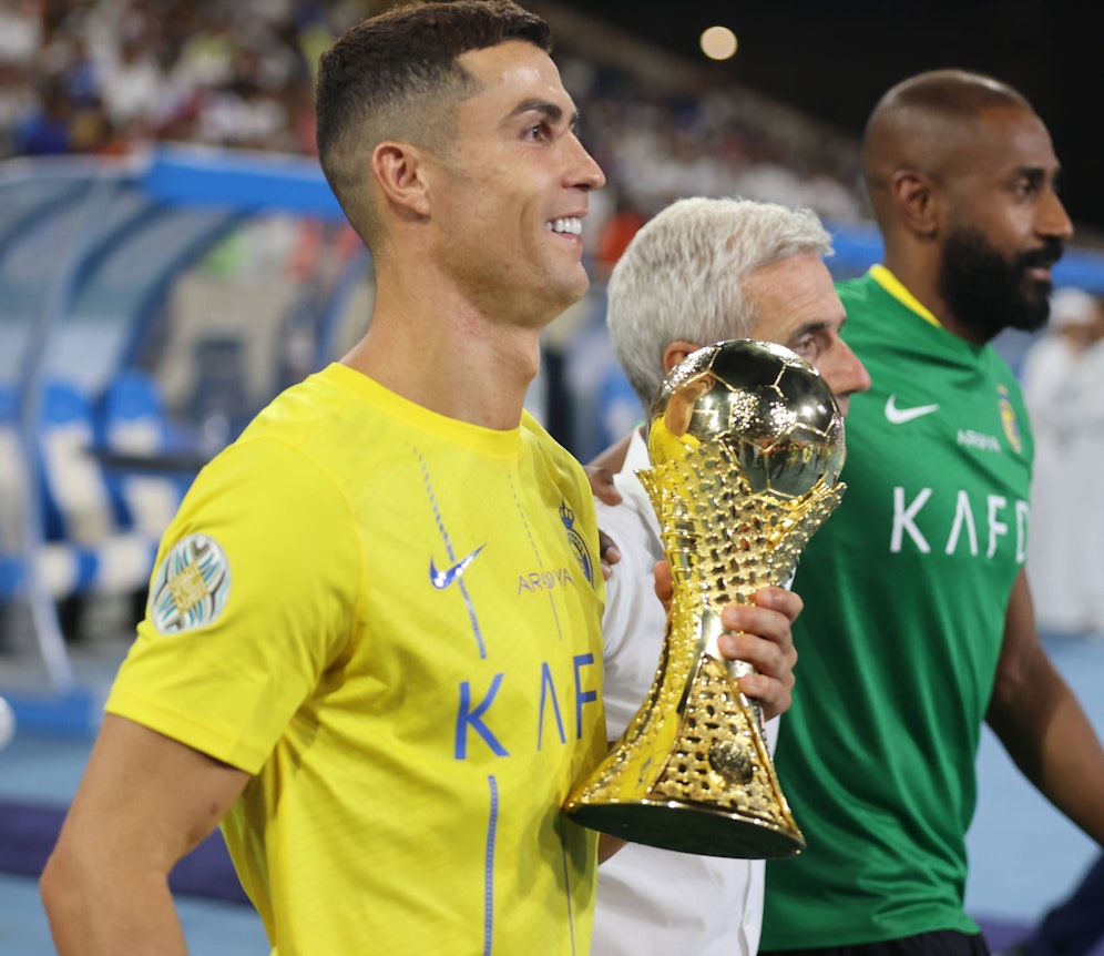 Cristiano Ronaldo kann sich einen Seitenhieb gegen Sergio Ramos nicht verkneifen. 