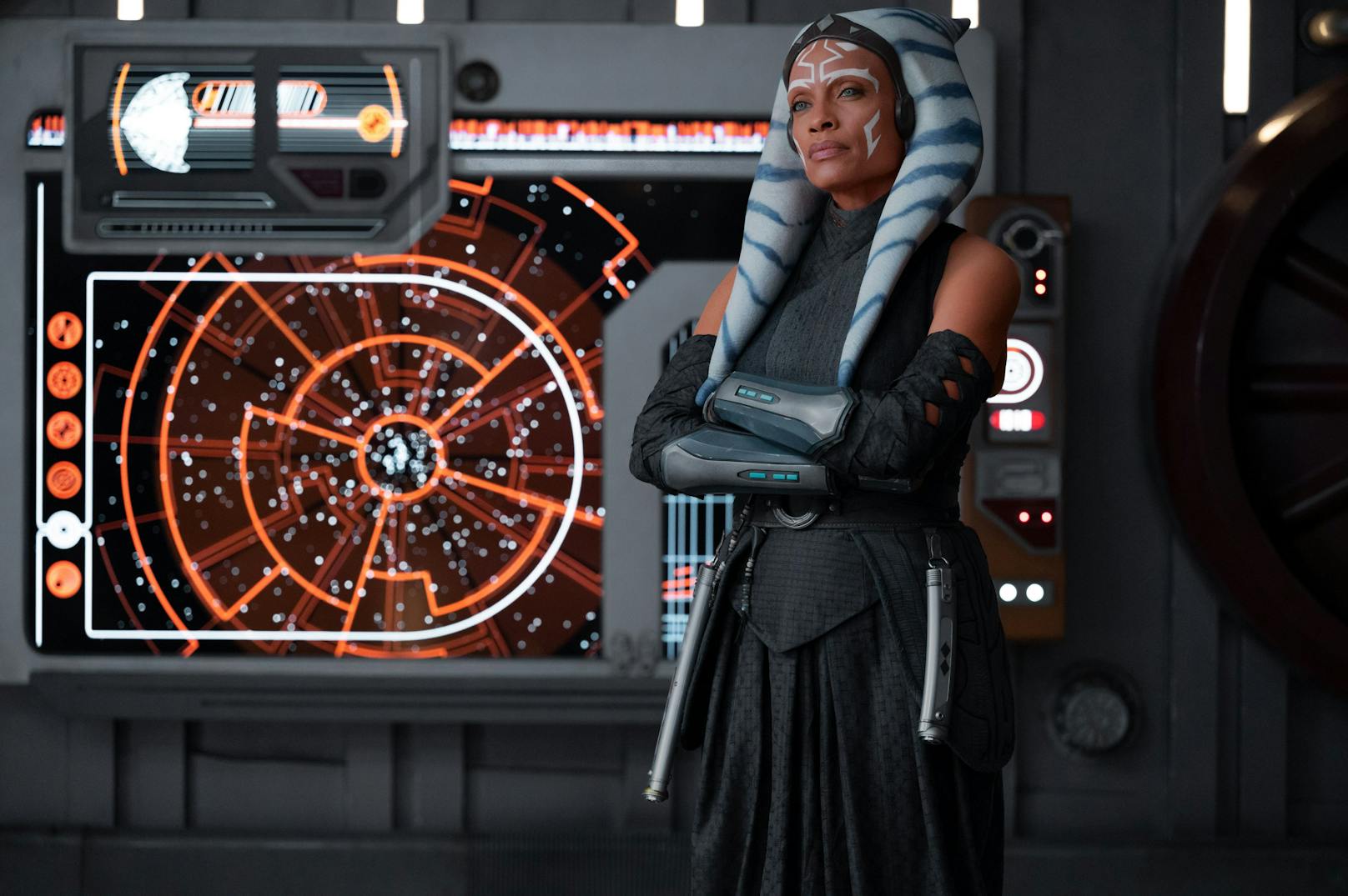 Ahsoka Tano (Rosario Dawson) in STAR WARS: AHSOKA, exklusiv auf Disney+.