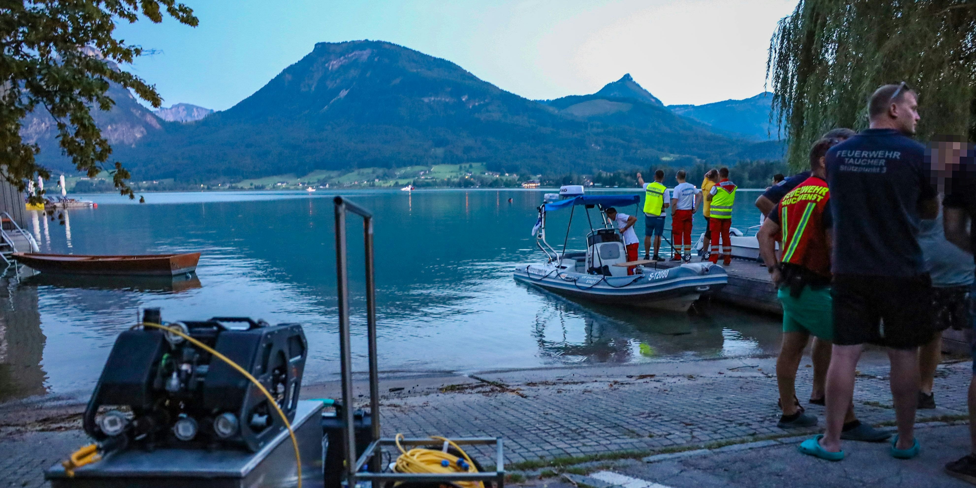 Freitagabend und in der Nacht wird nach einem wohl untergegangenem 23-Jährigen gesucht.