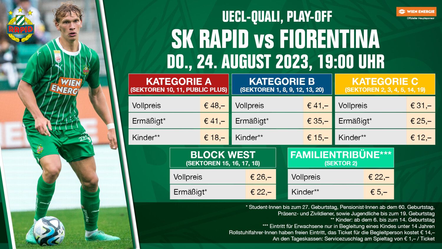 Rapid gegen Fiorentina