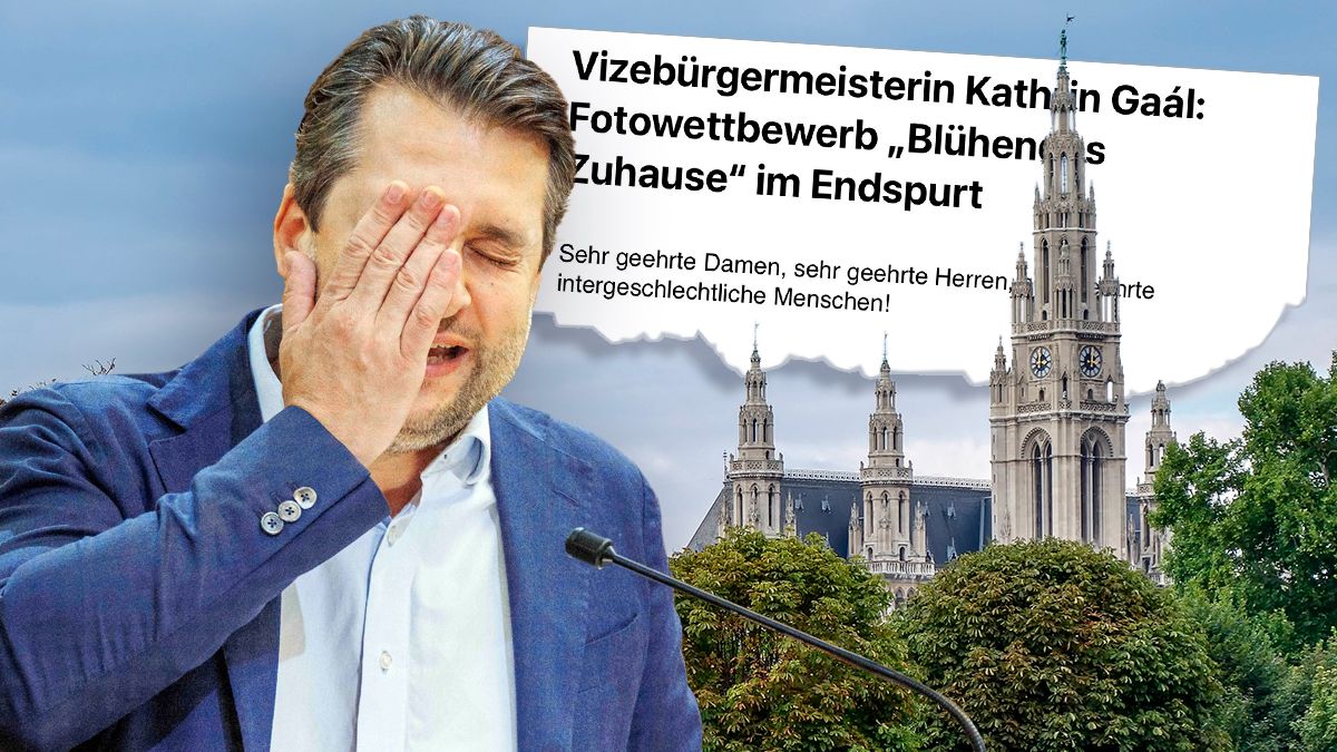 Gender-Streit: Wiens FP-Chef Dominik Nepp wundert sich über Wohnbaustadträtin Kathrin Gaál (SP).