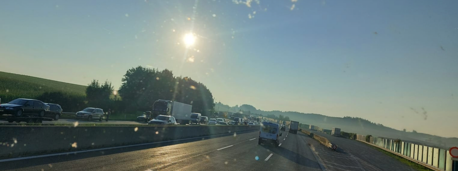 Massenunfall mit 1 Toten im Bezirk Amstetten