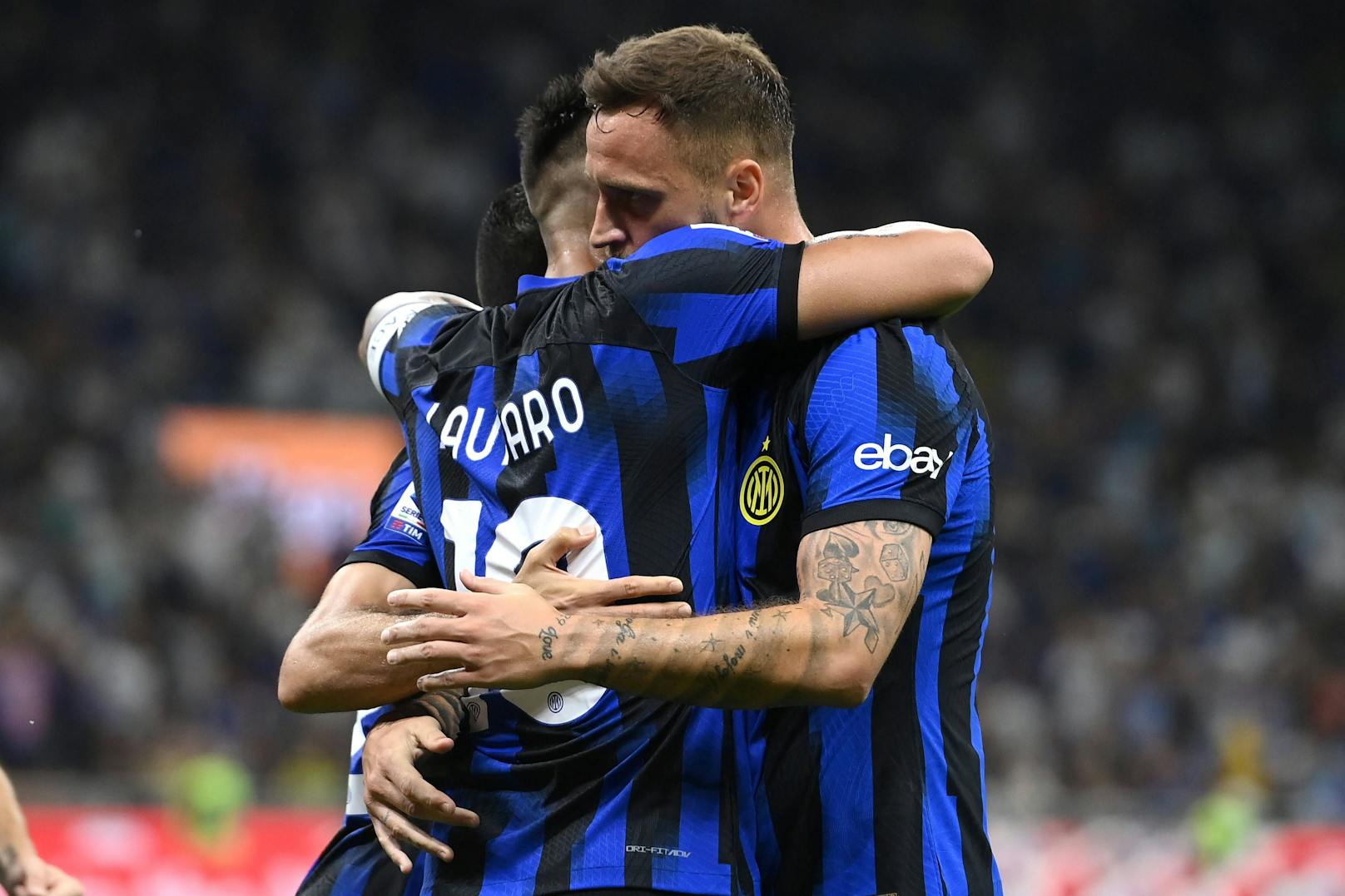 Marko Arnautovic verbuchte gleich in seinem ersten Spiel für Inter einen Assist. 