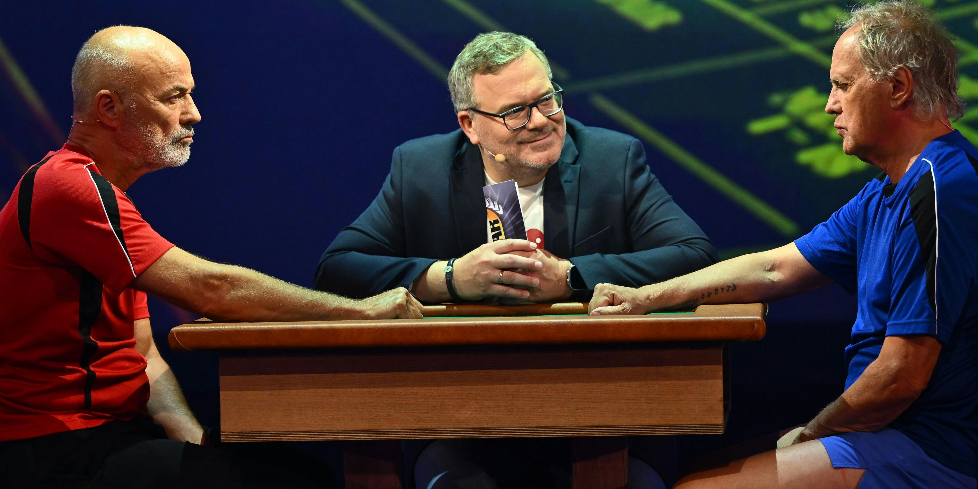 Heiner Lauterbach und Uwe Ochsenknecht traten bei "Schlag den Star" gegen einander an.