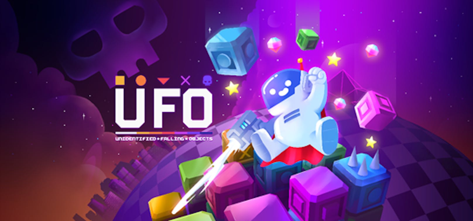 "Unidentified Falling Objects (UFO)" im Test – aus dem Spiel könnte mit Fan-Ünterstützung ein "Tetris 2.0" werden.