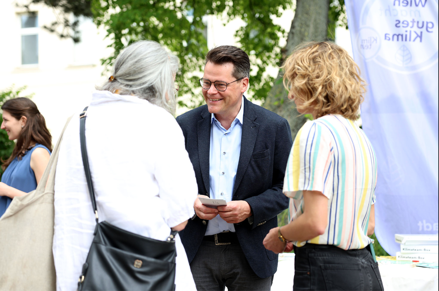 Klimastadtrat Jürgen Czernohorszky (SPÖ) ruft die Wiener auf, einen Blick auf die eingereichten Klima-Ideen zu werfen.