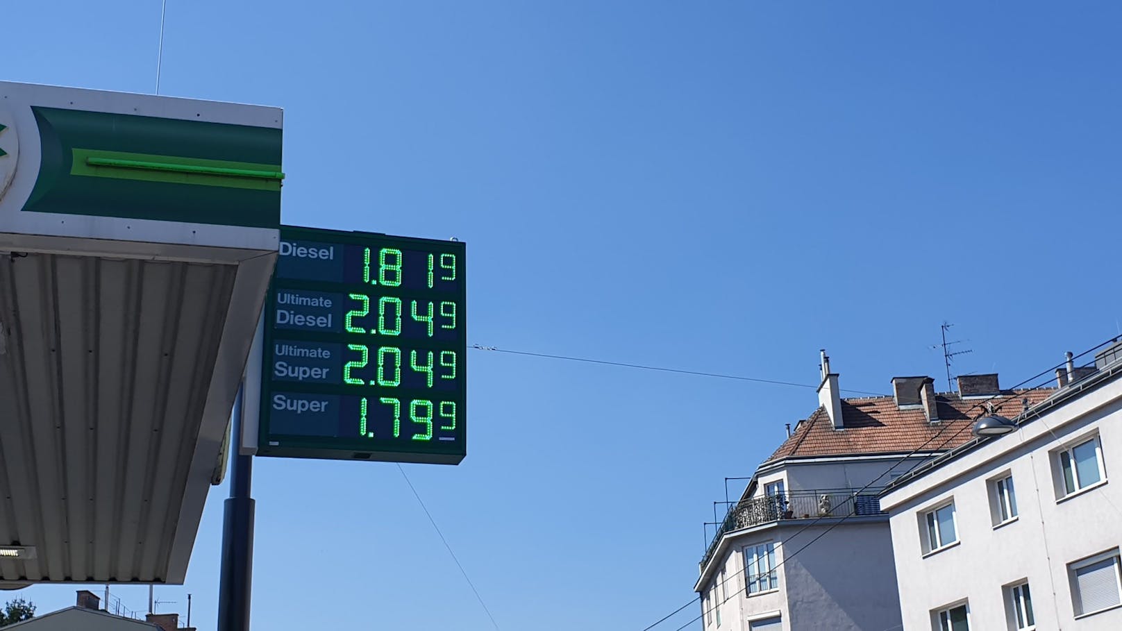 Die Dieselpreise gehen wieder nach oben. Auch in Wien kann man jetzt wieder deutlich mehr bezahlen. 