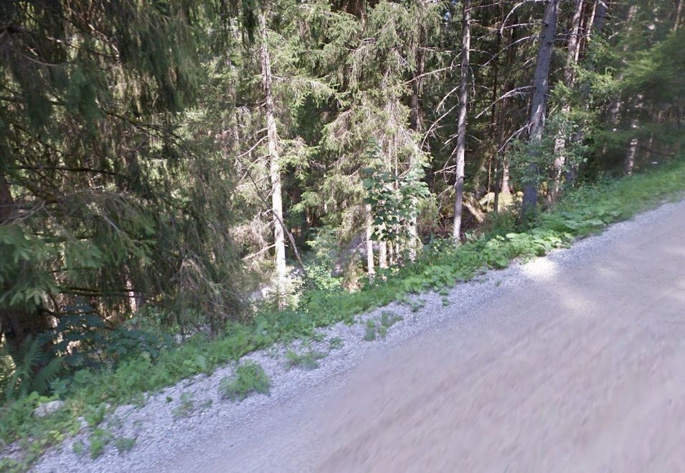 An dieser Stelle kam es zum verhängnisvollen Unfall.