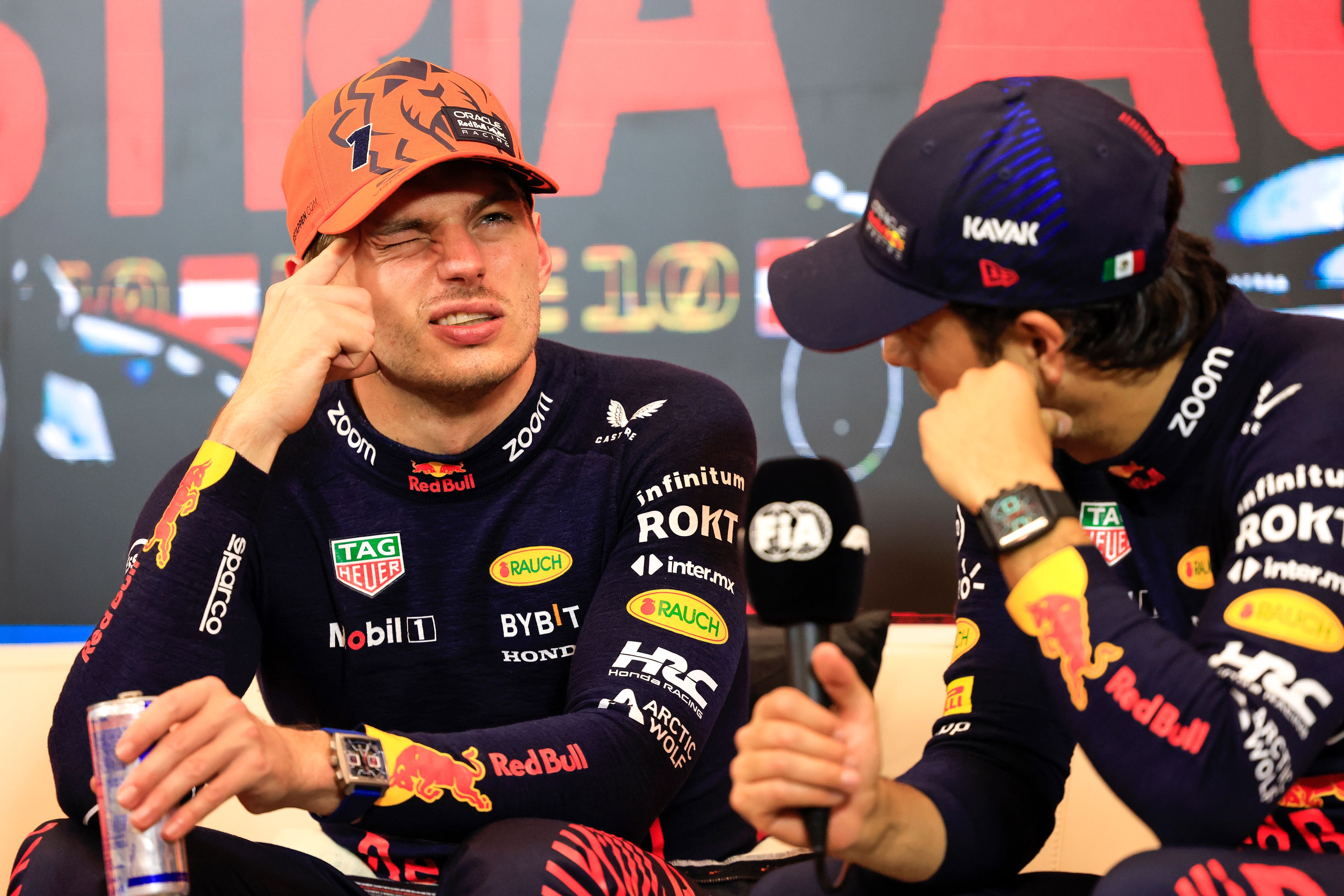 Max Verstappen beklagt seinen vollen Terminkalender.