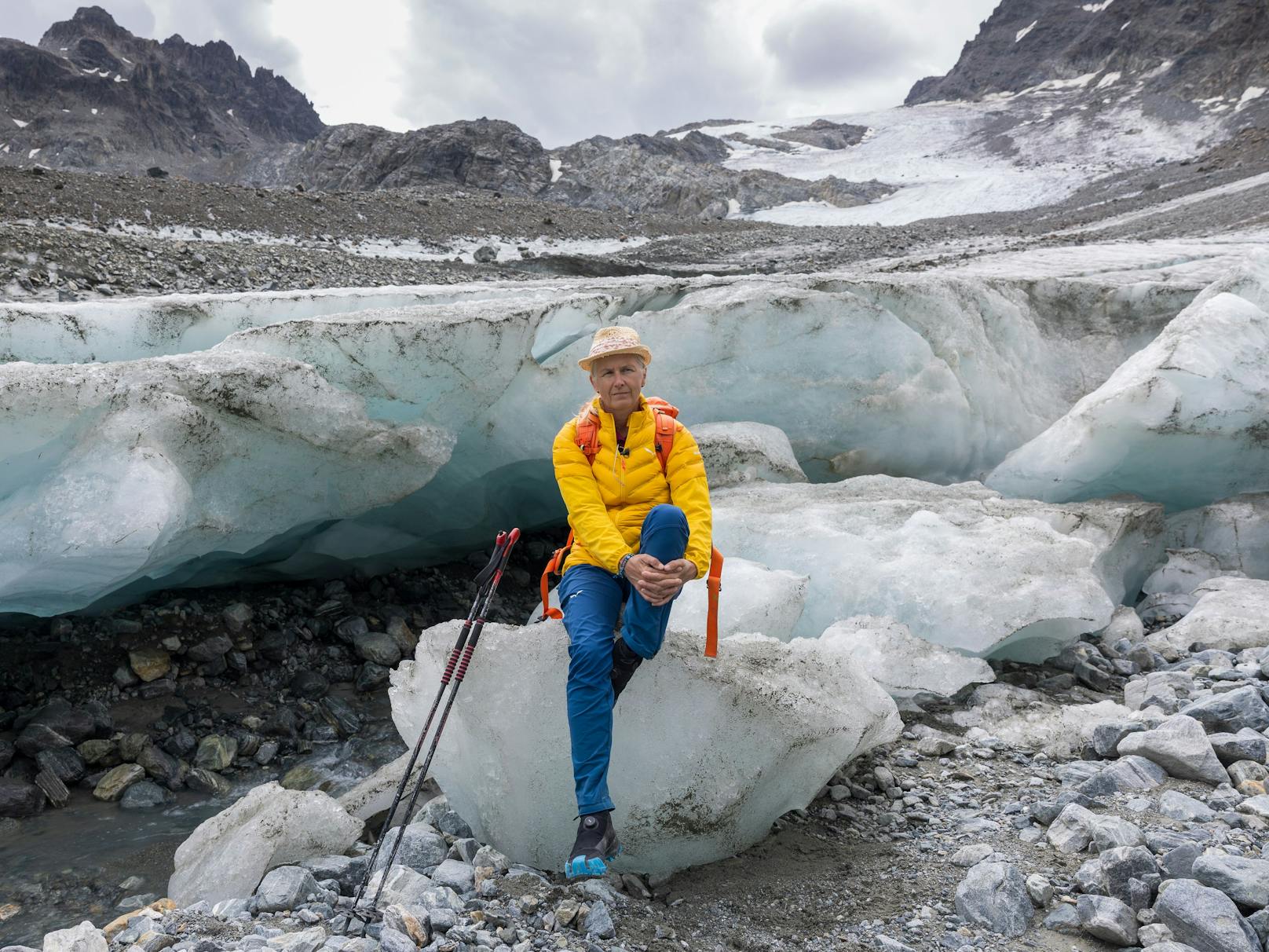 Nach Einschätzung von Andrea Fischer sind die Gletscher der Ostalpen in wenigen Jahren beinahe völlig verschwunden.