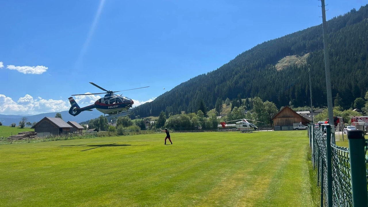 Vermeintlicher Flugzeugabsturz löste Großeinsatz aus Salzburg heute.at