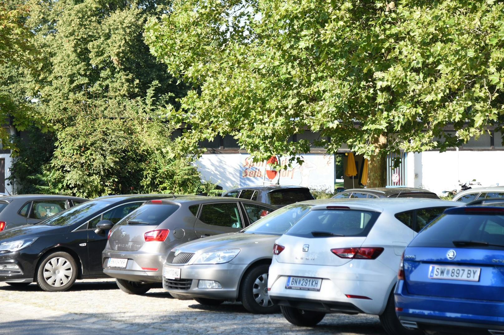 Freibad Seibersdorf Parkplatz