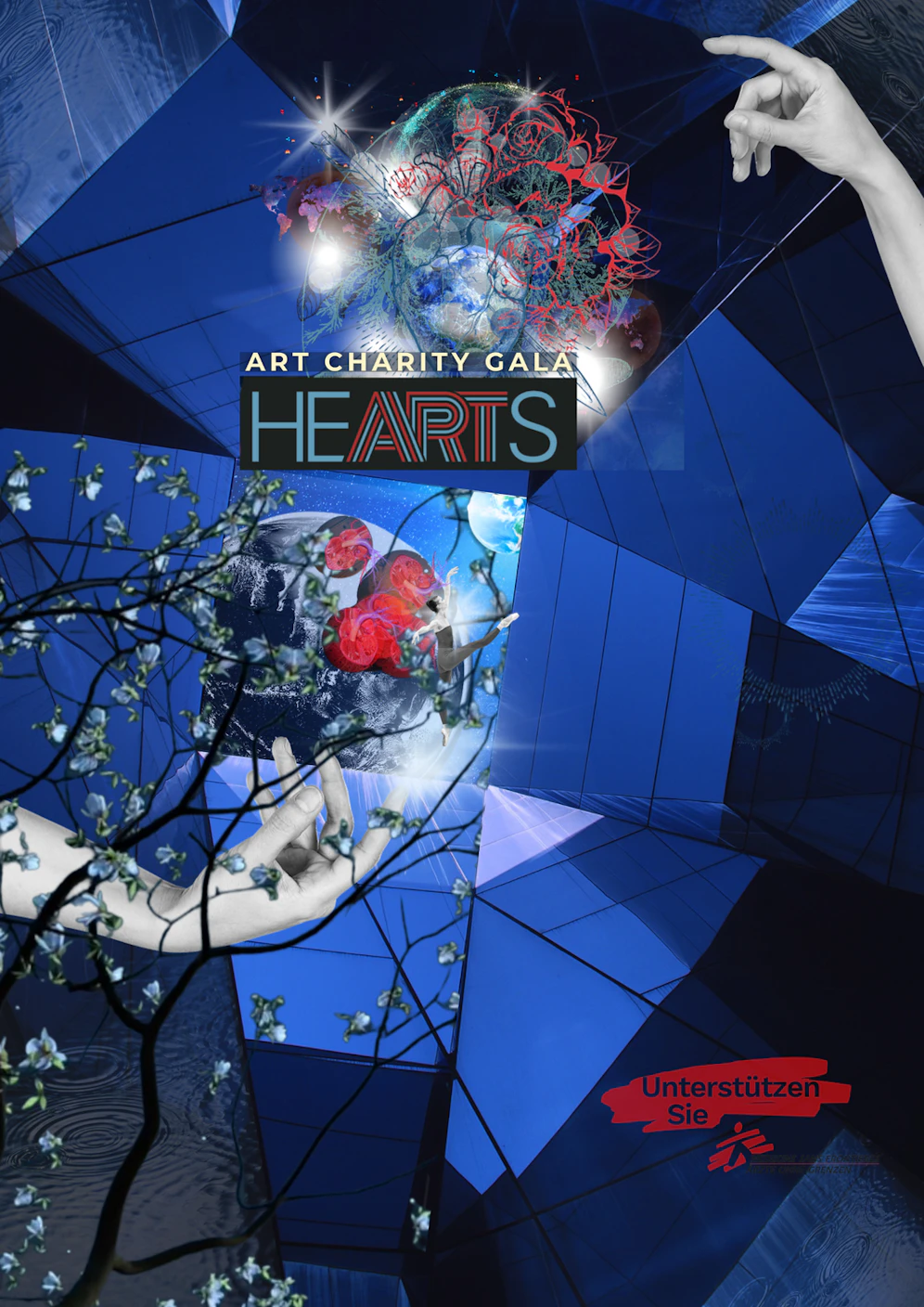 HEARTS ART CHARITY GALA 2023: Mitspielen und zwei Eintrittskarten für 8.9. gewinnen.