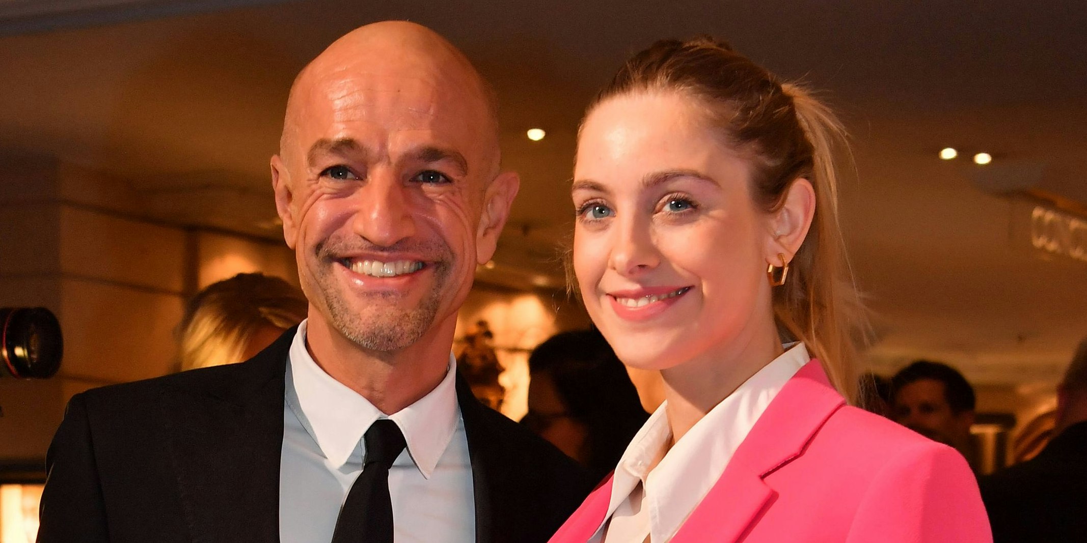 Peyman Amin und Partnerin Sandra Apfelbeck freuen sich über Nachwuchs.