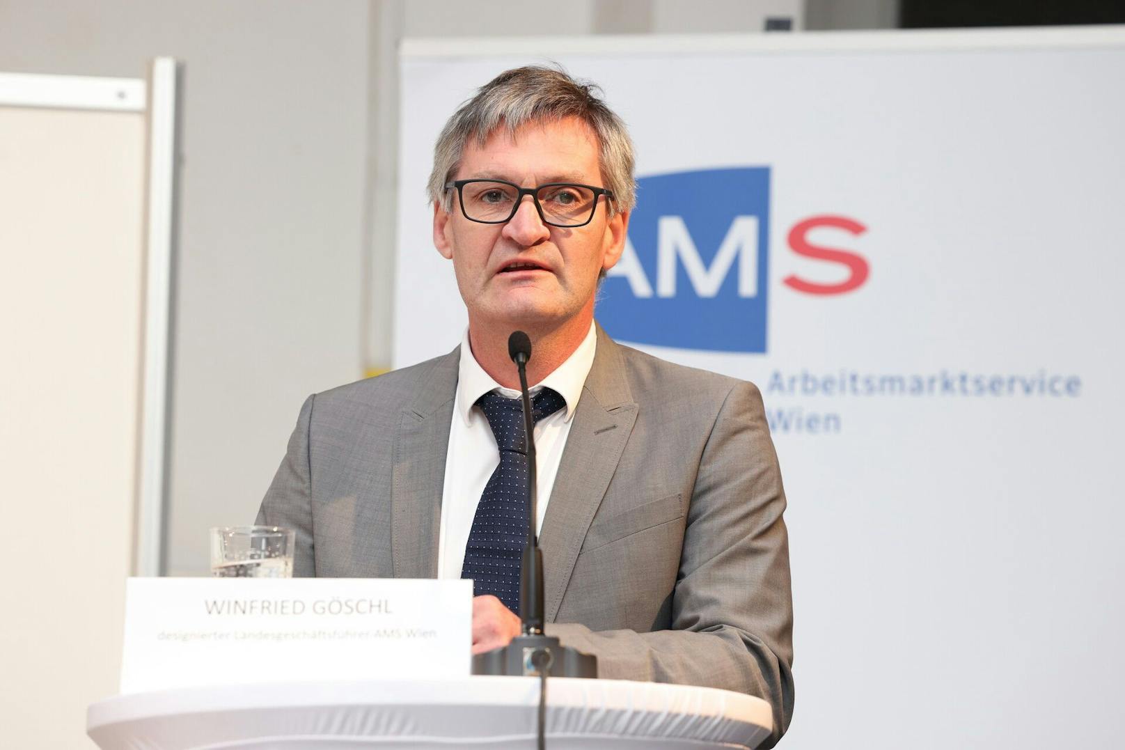 Der neue AMS-Wien-Chef Winfried Göschl.