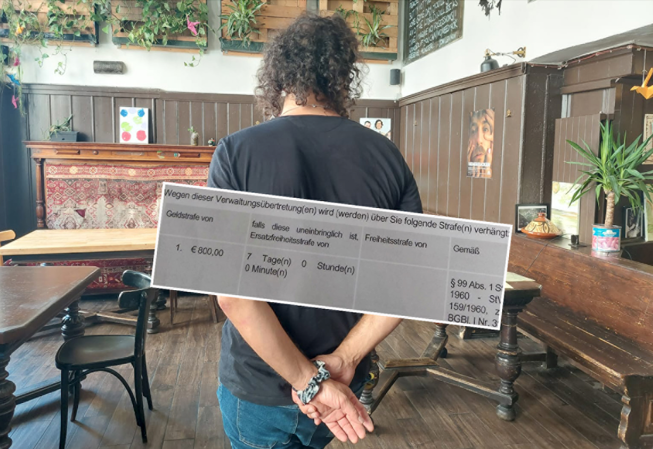 Corona-Kranker "verweigert" Amtsarzt, 800 Euro Strafe