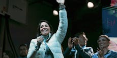Linkspolitikerin führt bei Präsidentenwahl in Ecuador