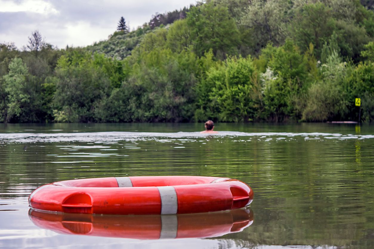 Badeunfälle häufen sich in der aktuellen Hitzewelle. (Symbolbild)