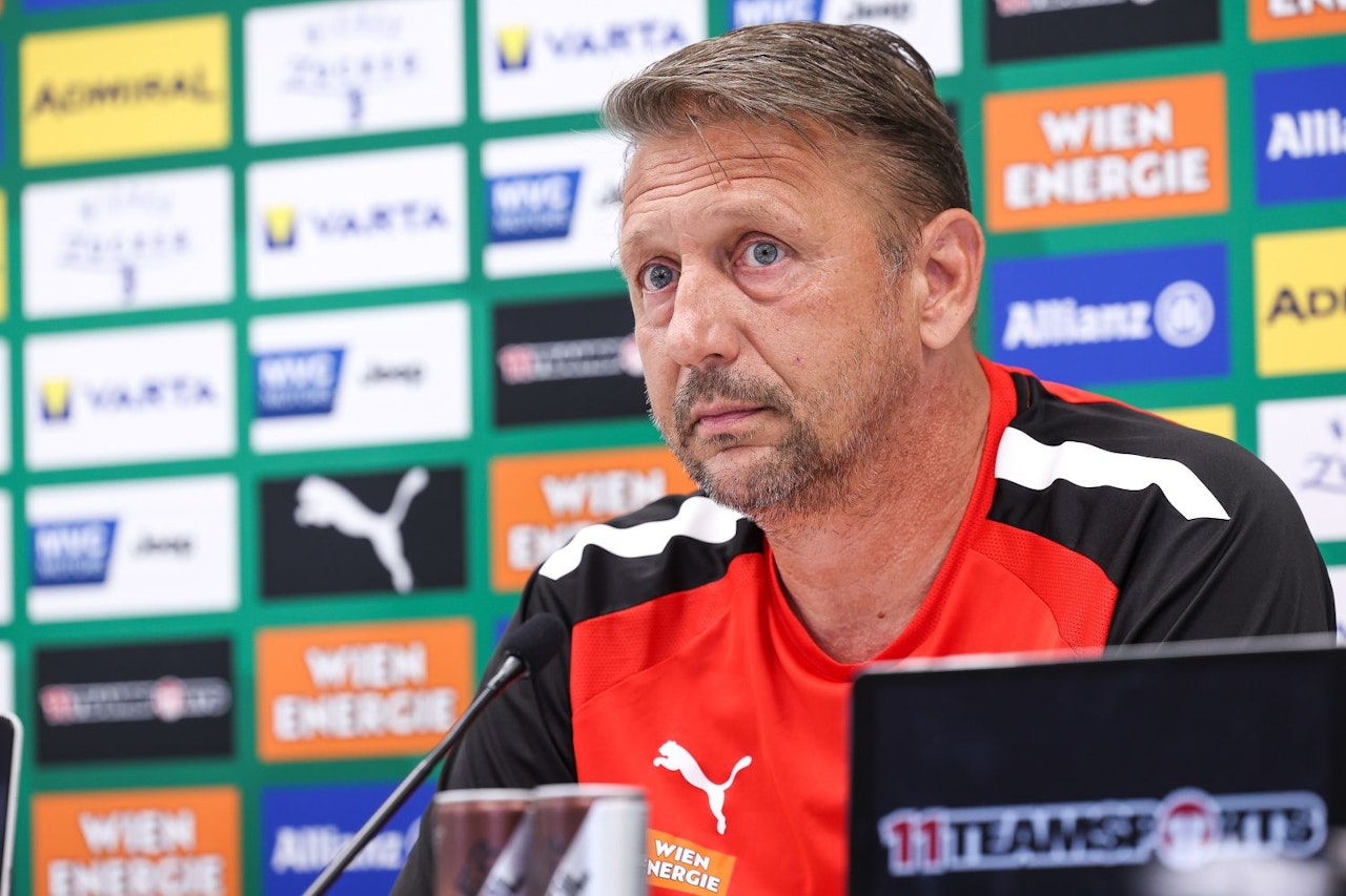 Heute.at - Violett-Motivation für Rapid? Das sagt Coach Barisic