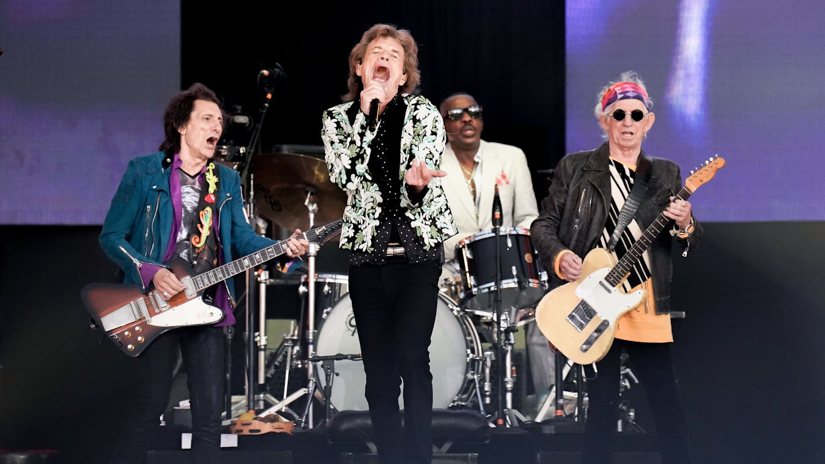 Ronnie Wood, Mick Jagger, Steve Jordan und Keith Richards: Die <strong>Rolling Stones</strong> melden sich mit neuem Album zurück!