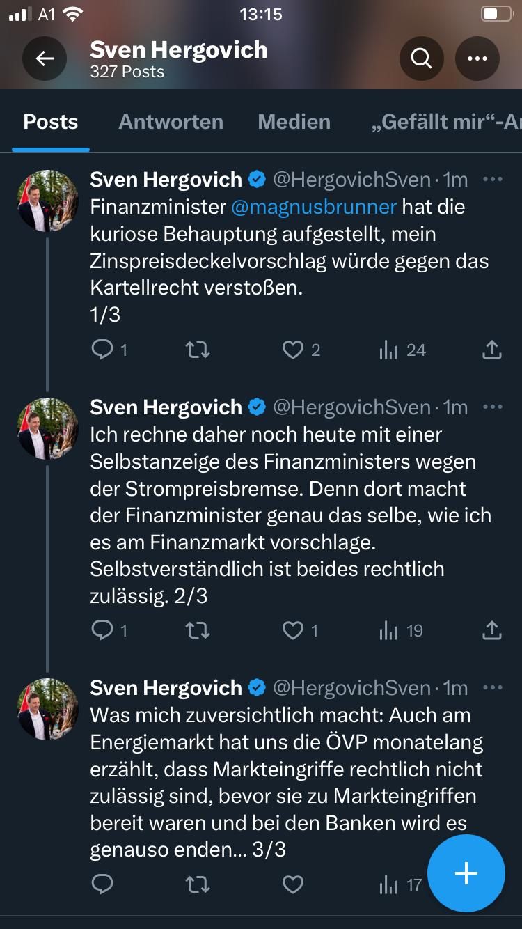 S. Hergovich auf X