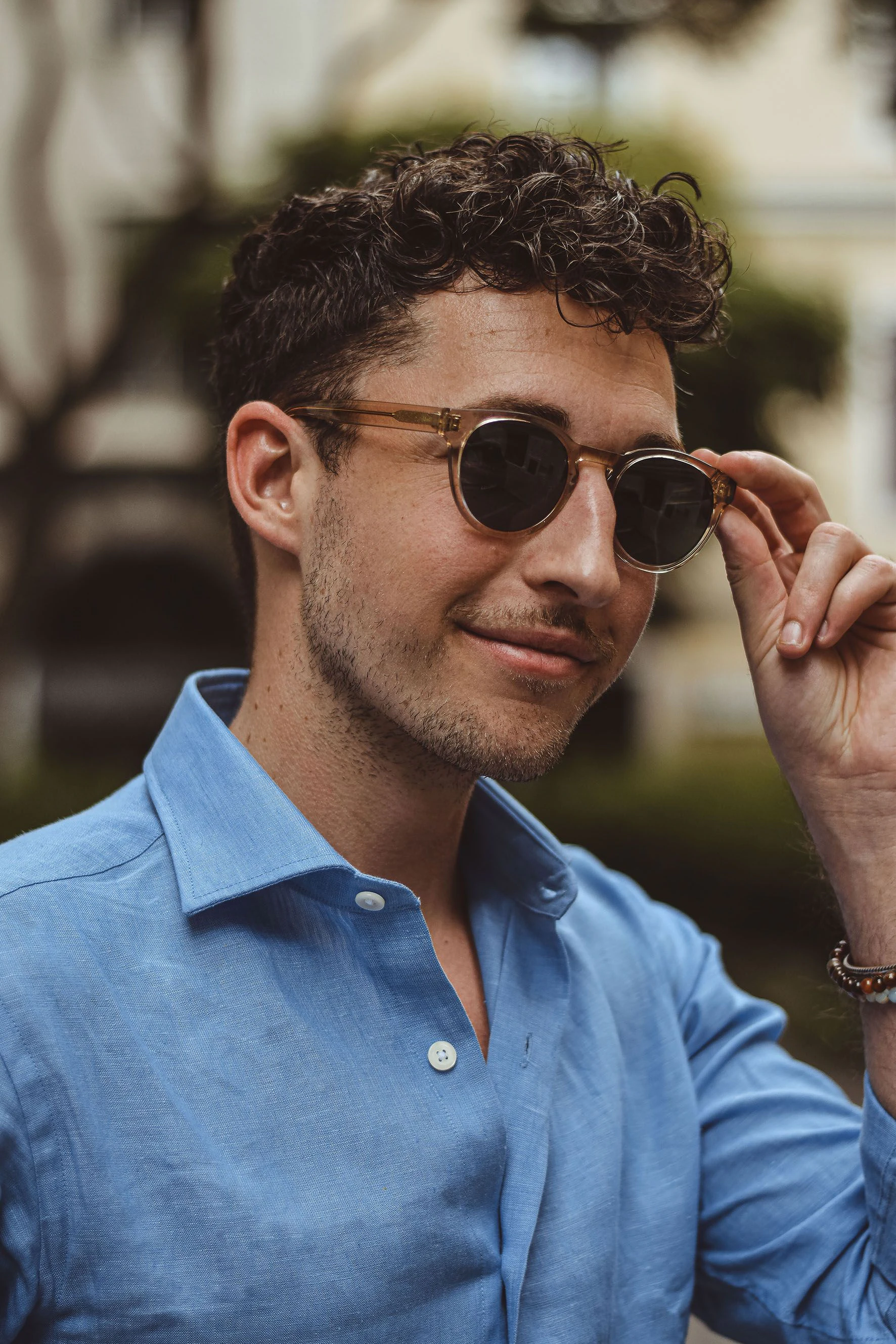 Stylische Sonnenbrille der Pearle Exklusivmarke DbyD