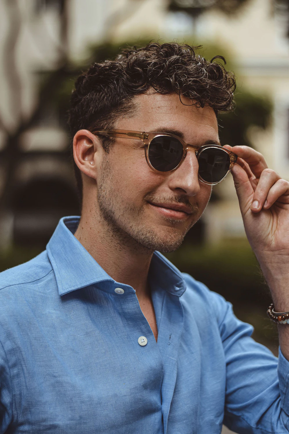 Stylische Sonnenbrille der Pearle Exklusivmarke DbyD