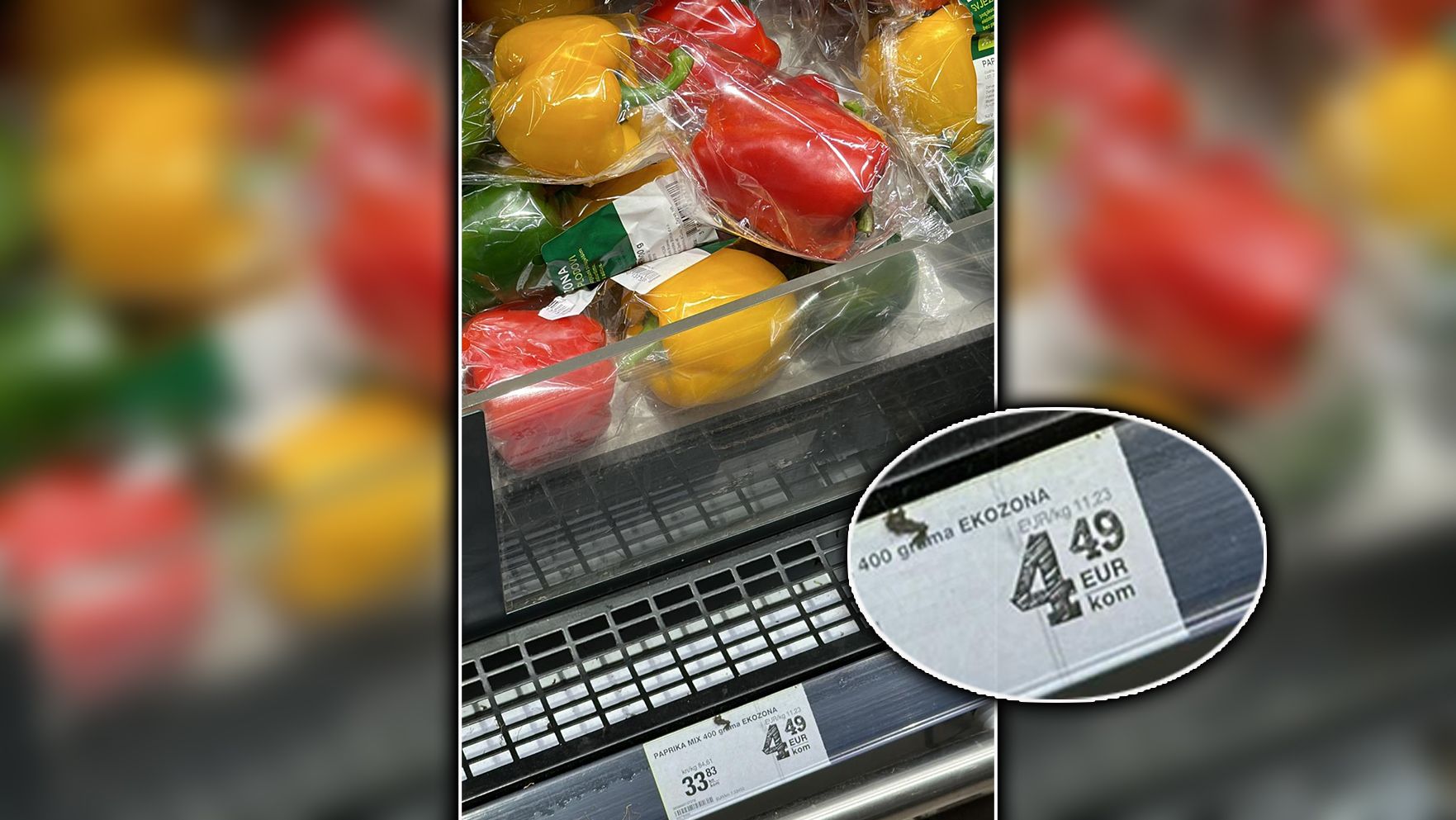 Preis-Hammer! Paprika-Mix in Balkan-Supermarkt für 4,50€