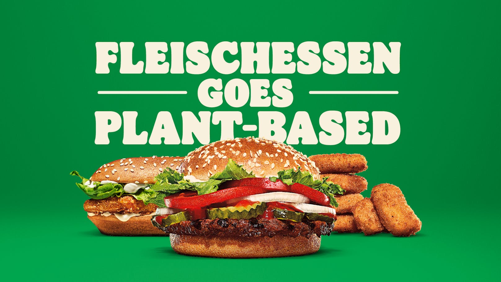 "Fleischessen goes plant-based" heißt der Werbeslogan.