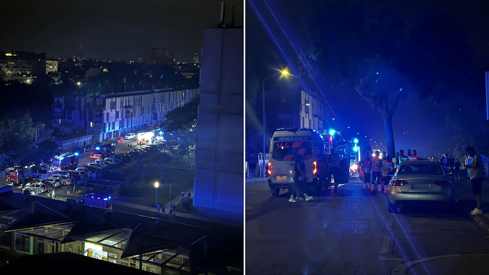 In der Anton-Sattler-Gasse brannten am späten Mittwoch vier Kellerabteile.