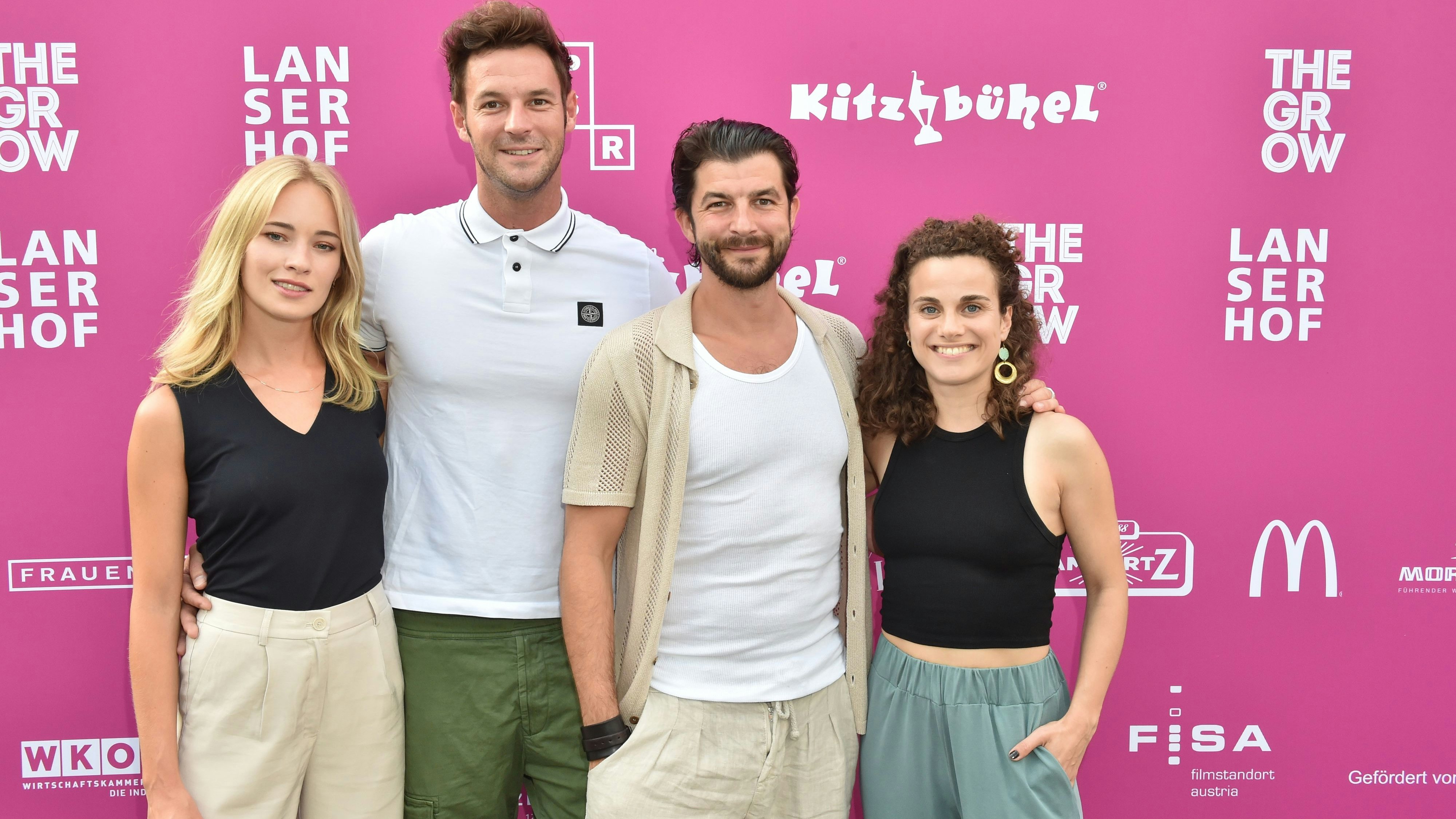 Valerie Huber, Paul Pizzera, Otto Jaus und Elisabeth Kanettis (v.l.n.r.) 