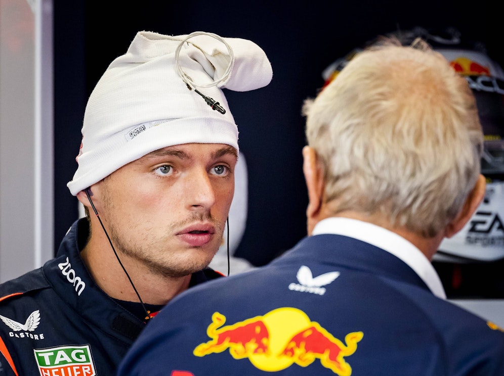 Max Verstappen ist am Funk explodiert. 