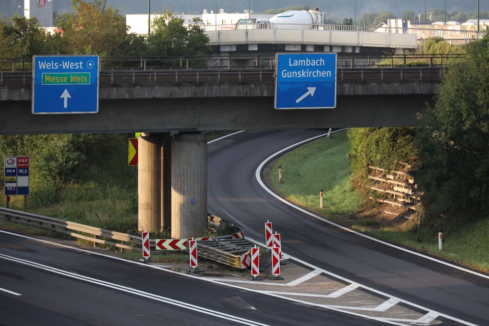 Auf der A8 in Wels kam es zu dem Zwischenfall mit dem 46-jährigen Autofahrer.