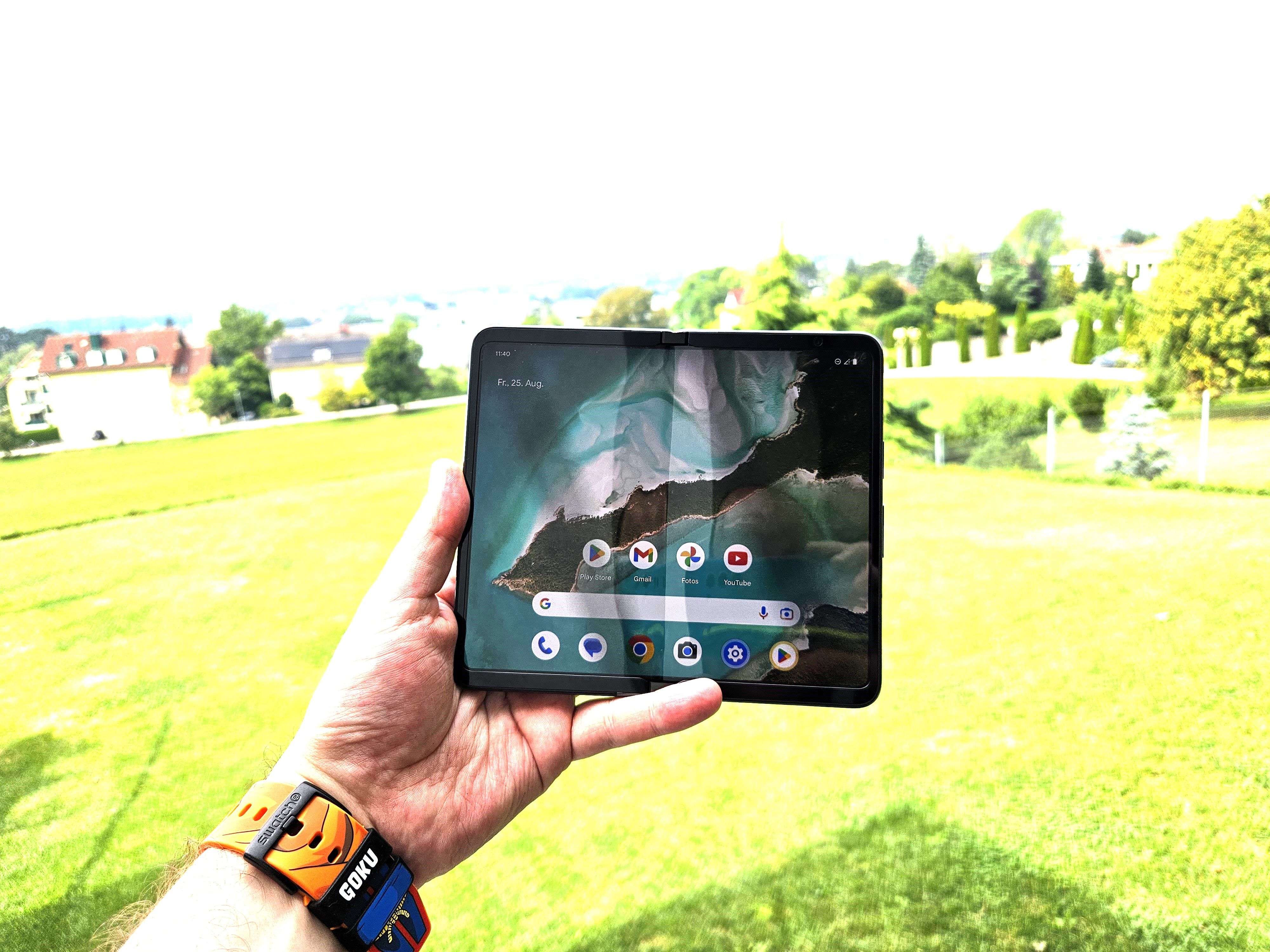 Das Google Pixel Fold überzeugt – auch mit einem ganz speziellen Display-Format.