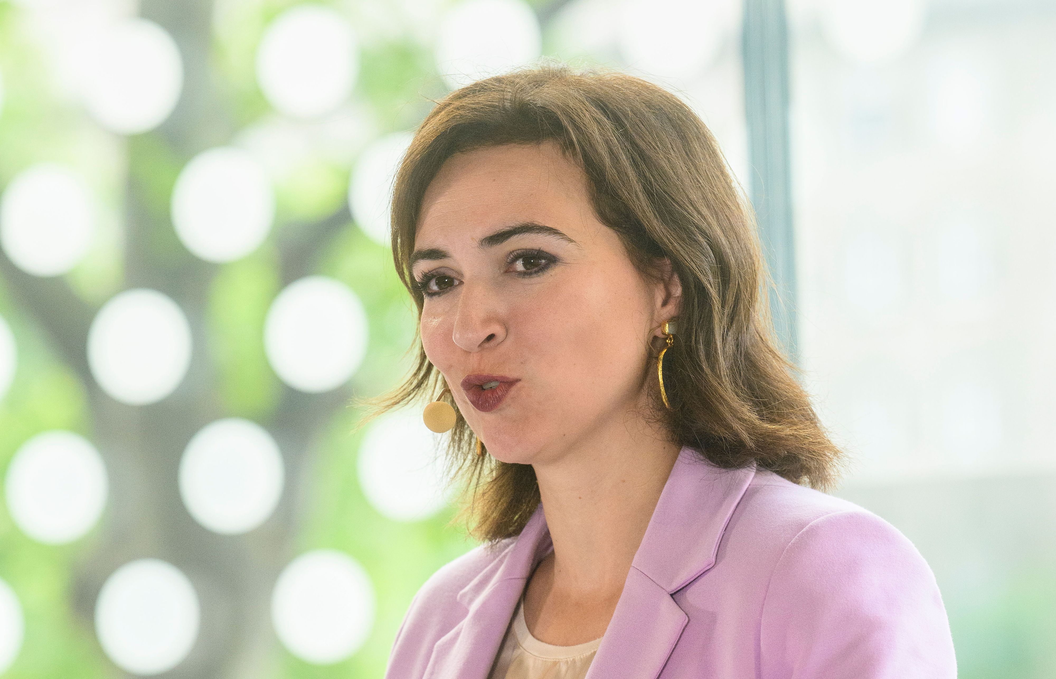 Download von www.picturedesk.com am 27.08.2023 (11:35).  WIEN, OESTERREICH - 26. MAI: Justizministerin Alma Zadic (Gruene) bei einem Pressegespraech mit dem Titel "Starke Start-ups braucht das Land" bei der weXelerate GmbH am 26. Mai, 2023 in Wien, Oesterreich.230526_SEPA_32_009 - 20230526_PD3071 - Rechteinfo: Rights Managed (RM)