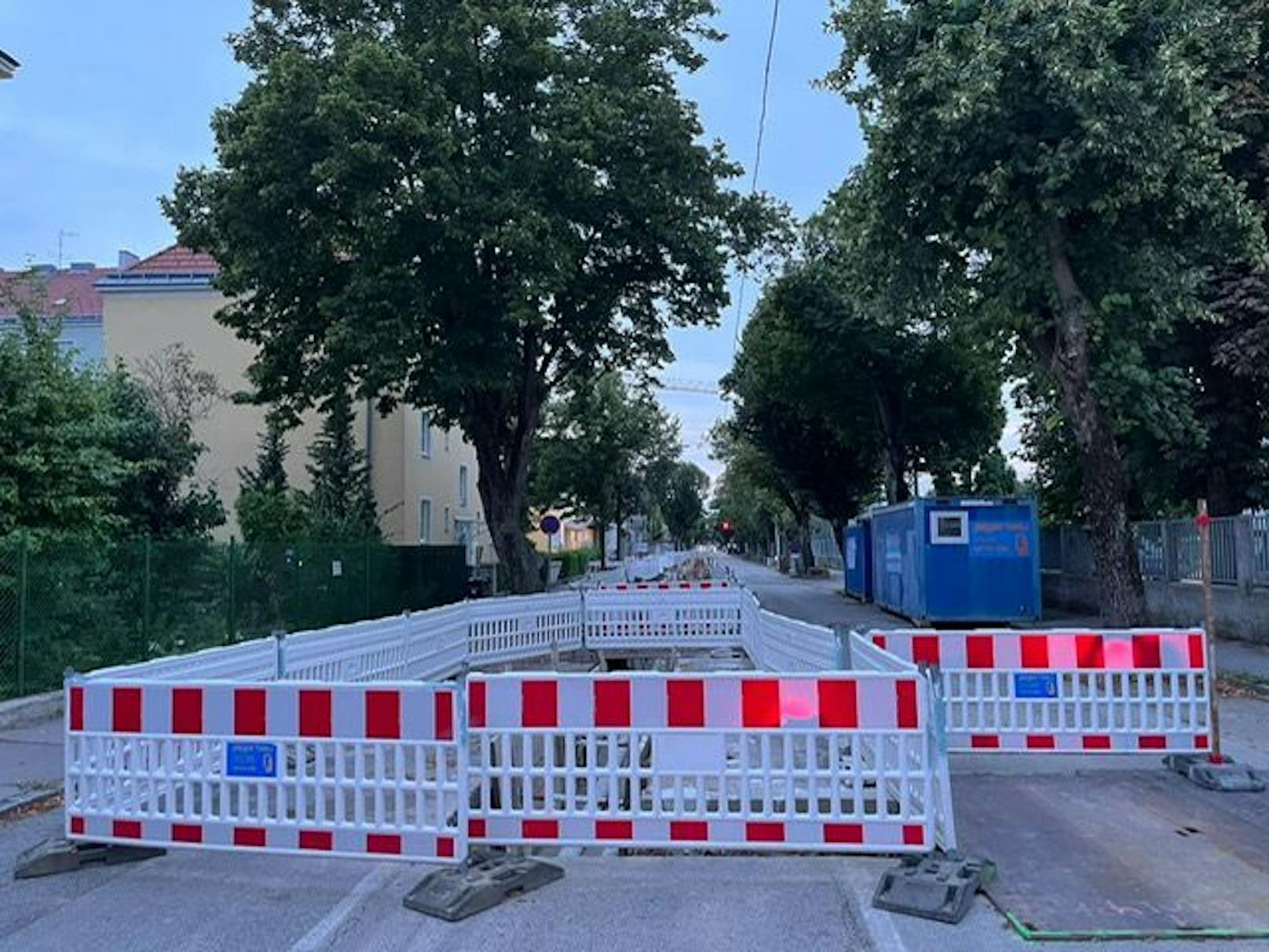 St. Pölten Umleitungen: Betroffen waren die Promende, Schneckgasse, Fuhrmannsgasse, Schul- und Steinergasse.