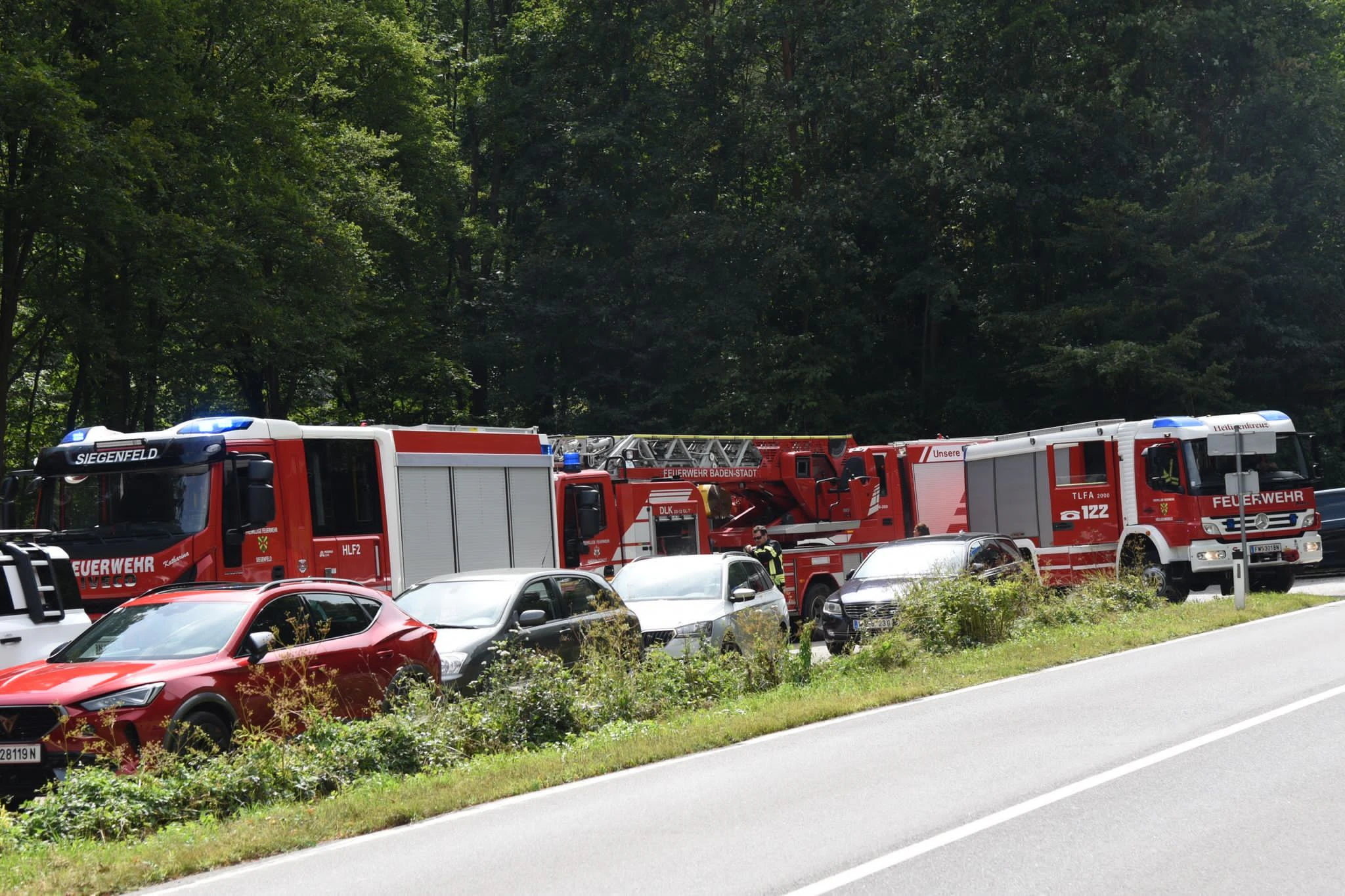 Mann stürzte in Schwechat und löste Großeinsatz aus