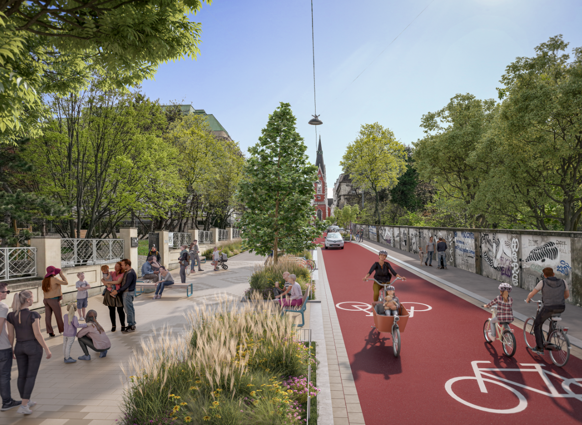 Die Argentinierstraße soll zur Fahrradstraße werden – das ist nur eines der geplanten Projekte der Stadtregierung.&nbsp;