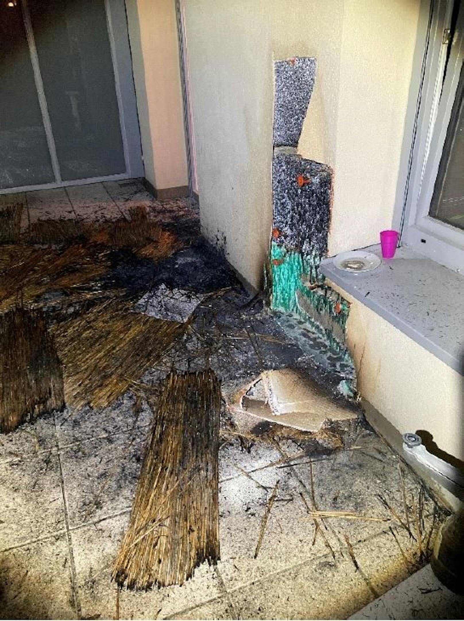 Kurz vor Mitternacht wurden am Freitag Beamte der Bereitschaftseinheit von Passanten auf ein offensichtliches Feuer am Balkon einer Dachgeschoßwohnung ...